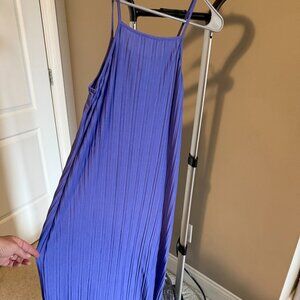 A New Day Maxi Tank Dress Small Lavendar color